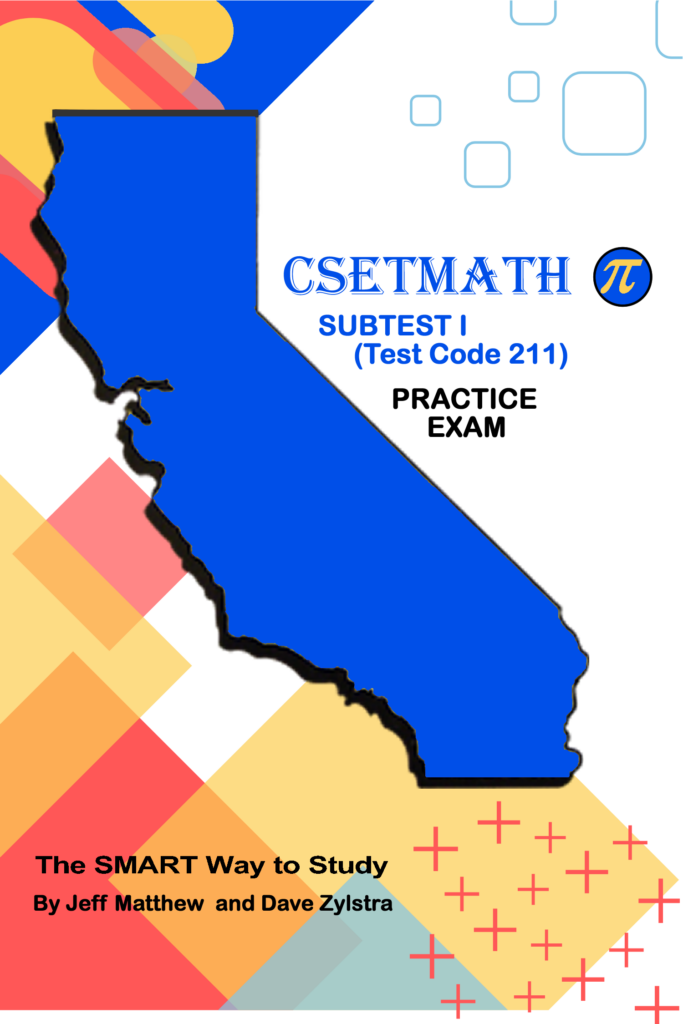 CSET Math Subtest 1 Practice Exam